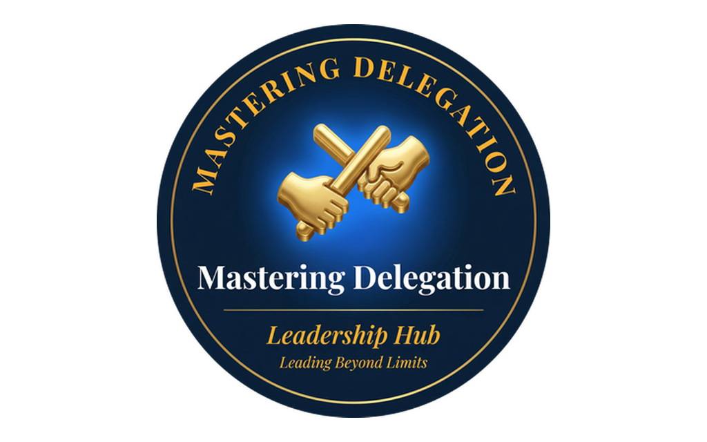 Sample Leadership Hub credential badge